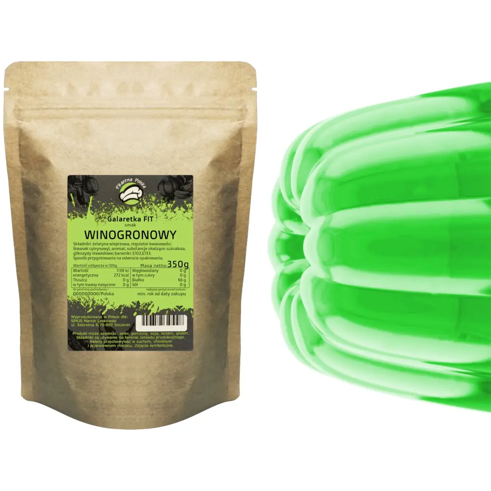 Galaretka FIT Winogronowa - 50 porcji